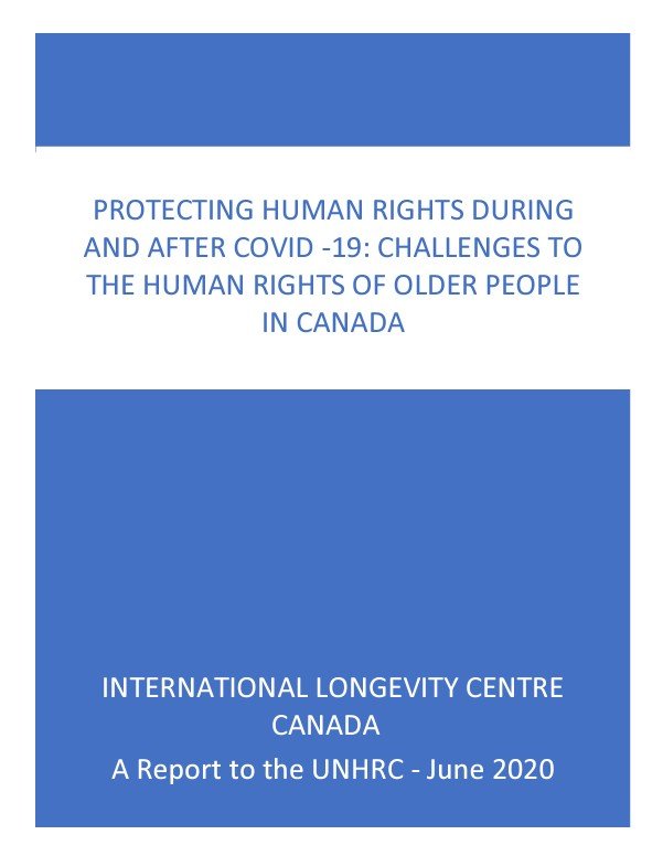 Protecting Human Rights During and After COVID-19: Challenges to the Human Rights of Older People in Canada