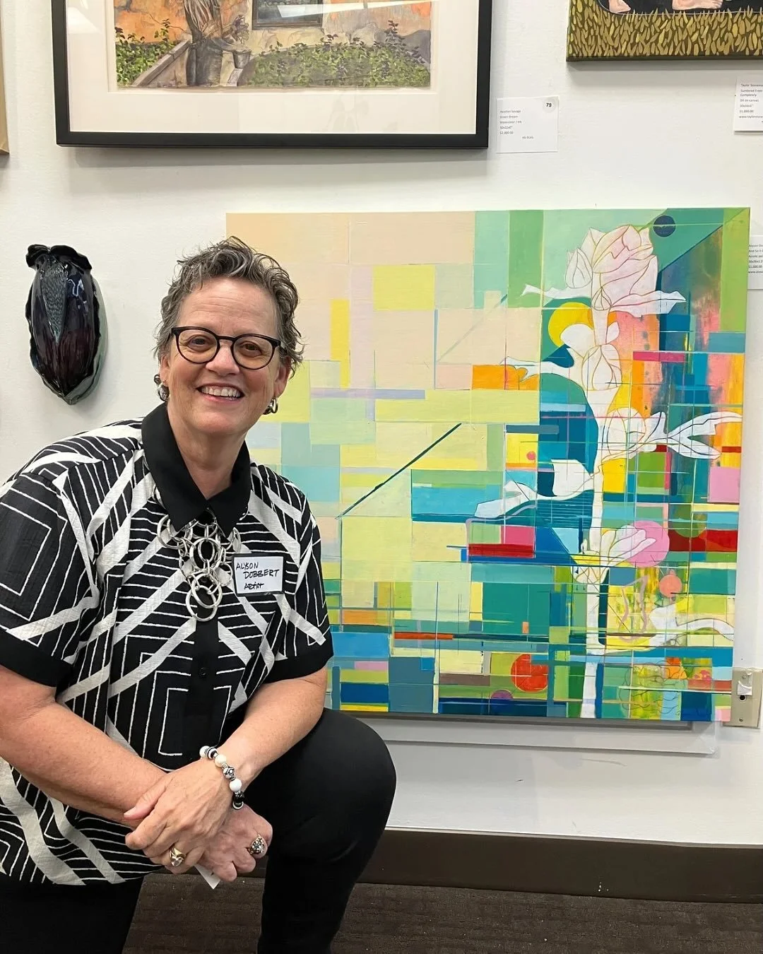 Enjoyed a wonderful opening for the SCA Open last Saturday.  Such a pleasure to meet other artists and to be a part of this amazing collection of Bay Area artists.

The exhibition runs through November 16 at @sausalito_center_for_the_arts .  Come see