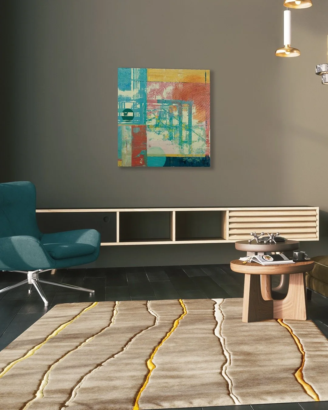 NEW ON MY WEBSITE 🎨

&ldquo;Recollection&rdquo; &bull; This is one in a series of paintings that I have begun.  For me, these images bring up the dissolution of systems and structures around us while still holding a beautiful space and outlook beyon