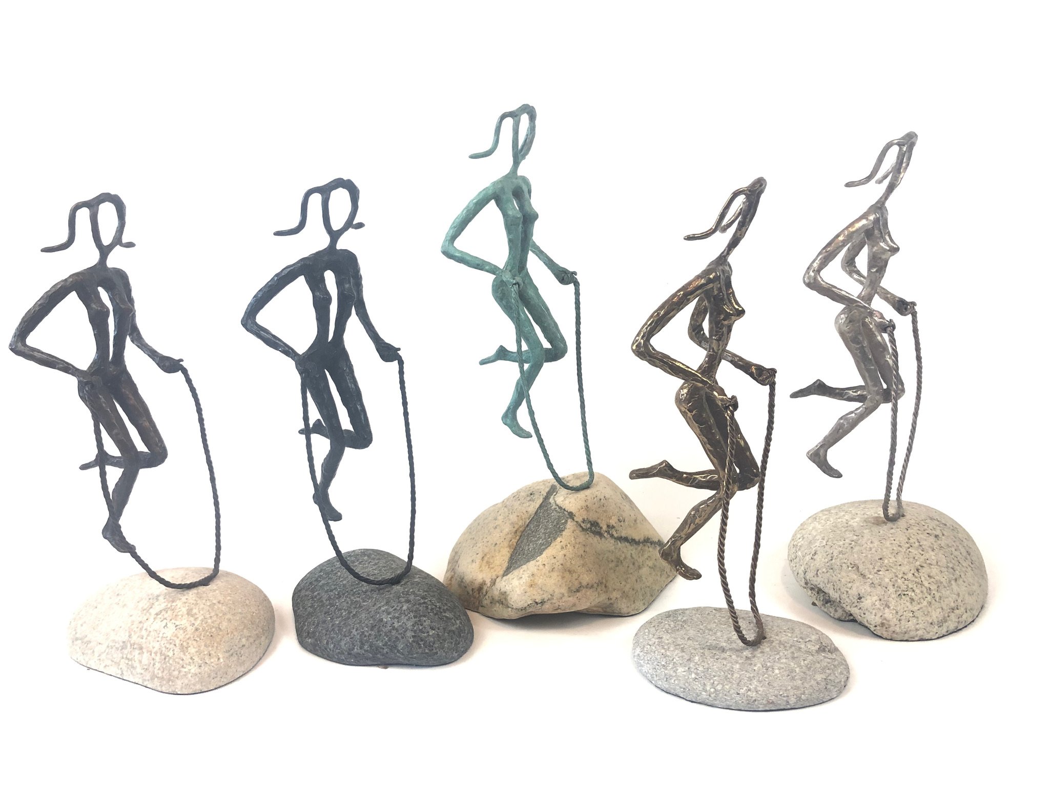 Jump Rope Girl — Jay Lagemann - Sculpture