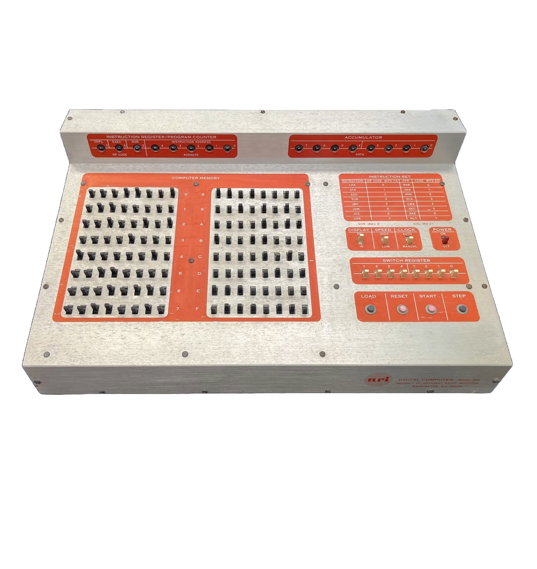 NRI Model 832 Digital Computer (Winter 2026)