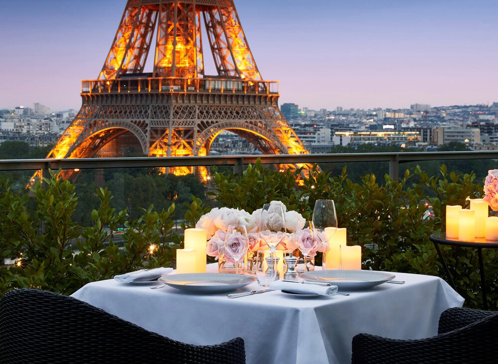 Rooftop Terrace, Shangri-La Hotel Paris