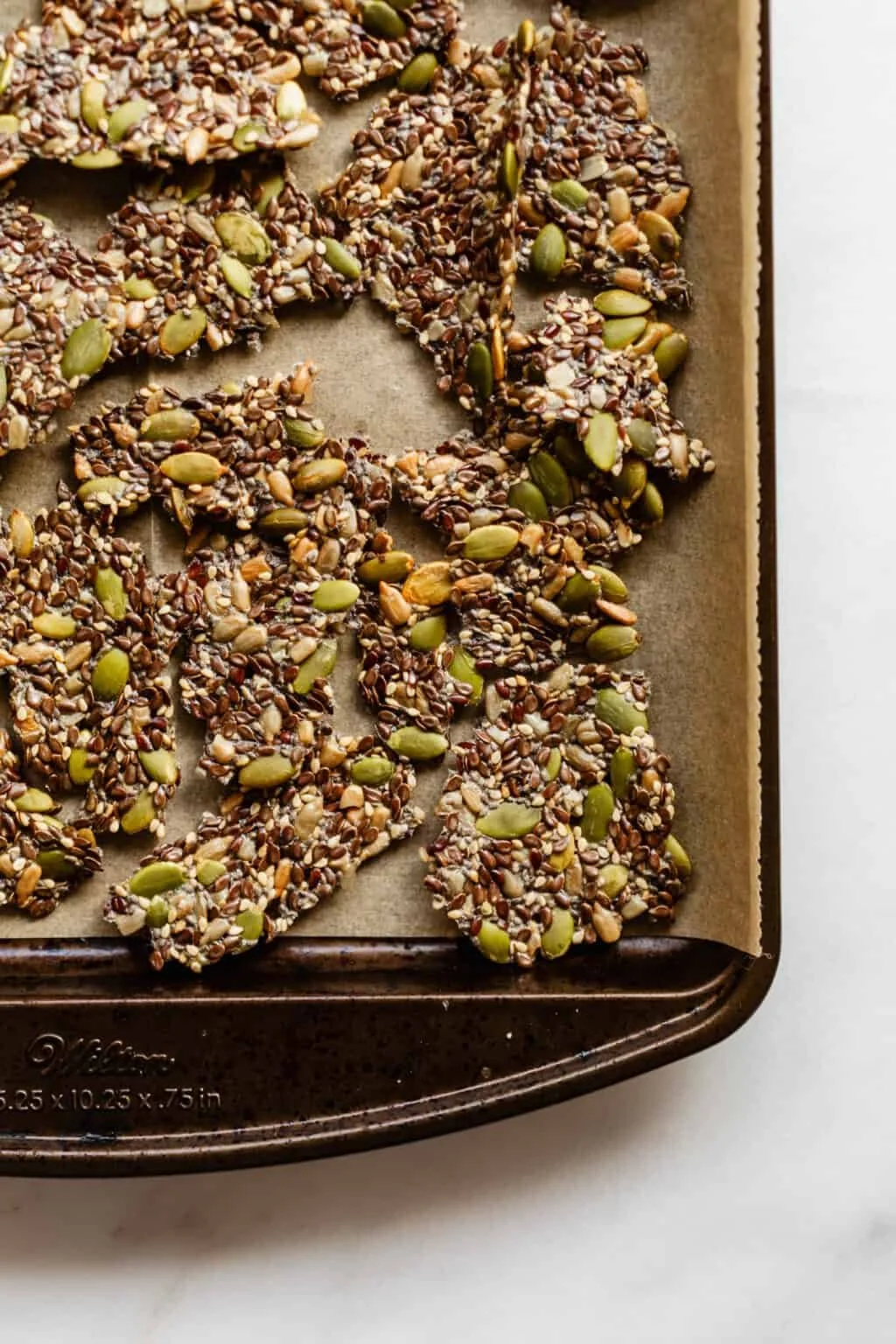 Homemade Seed Crackers
