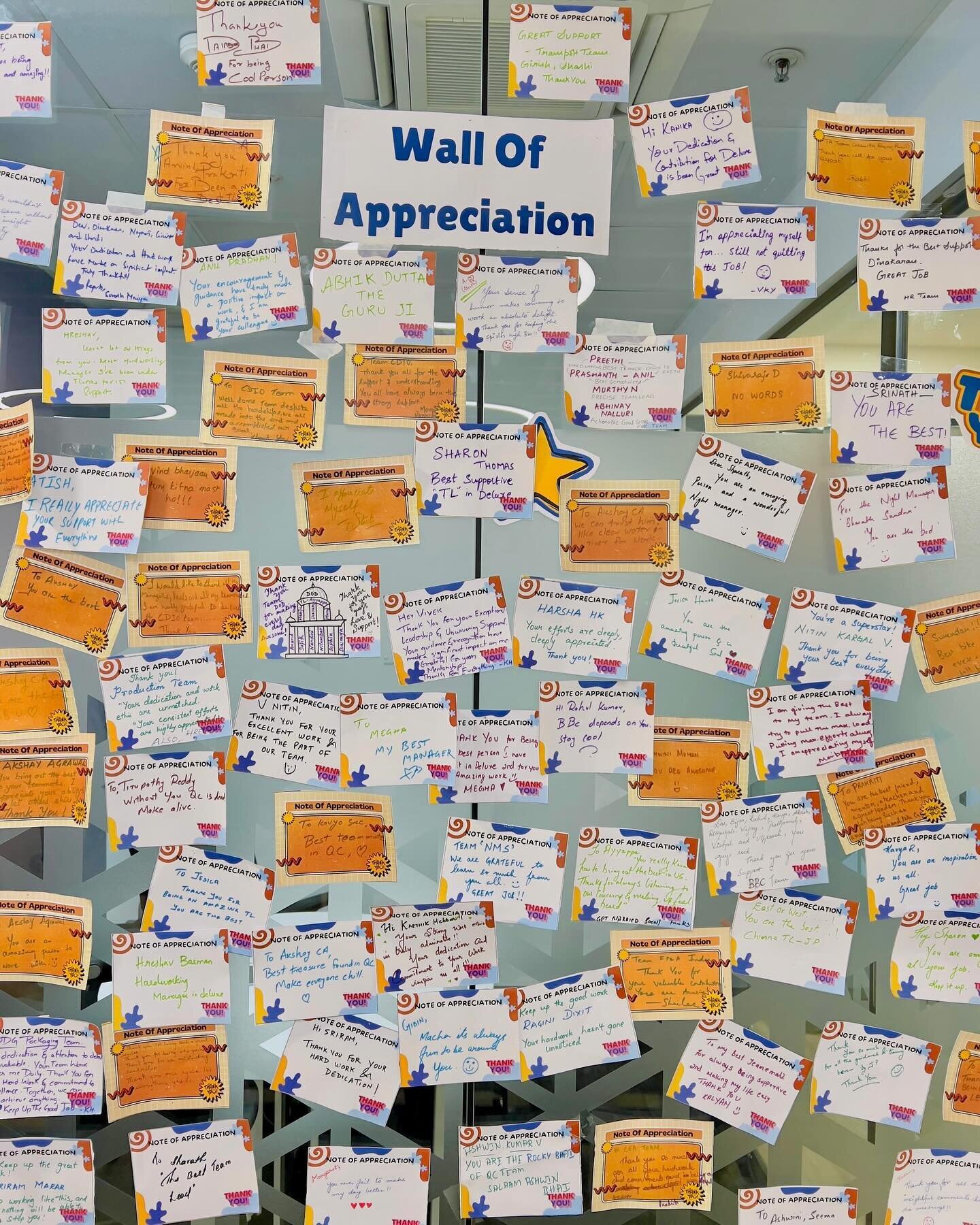 On Employee Appreciation Day, we created a heartwarming Employee Appreciation Wall where employees could openly express their appreciation for each other. The wall became a focal point of love and support, radiating positive energy at the workplace. 