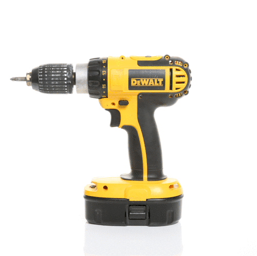 360 spin photography animated DeWalt drill driver.gif