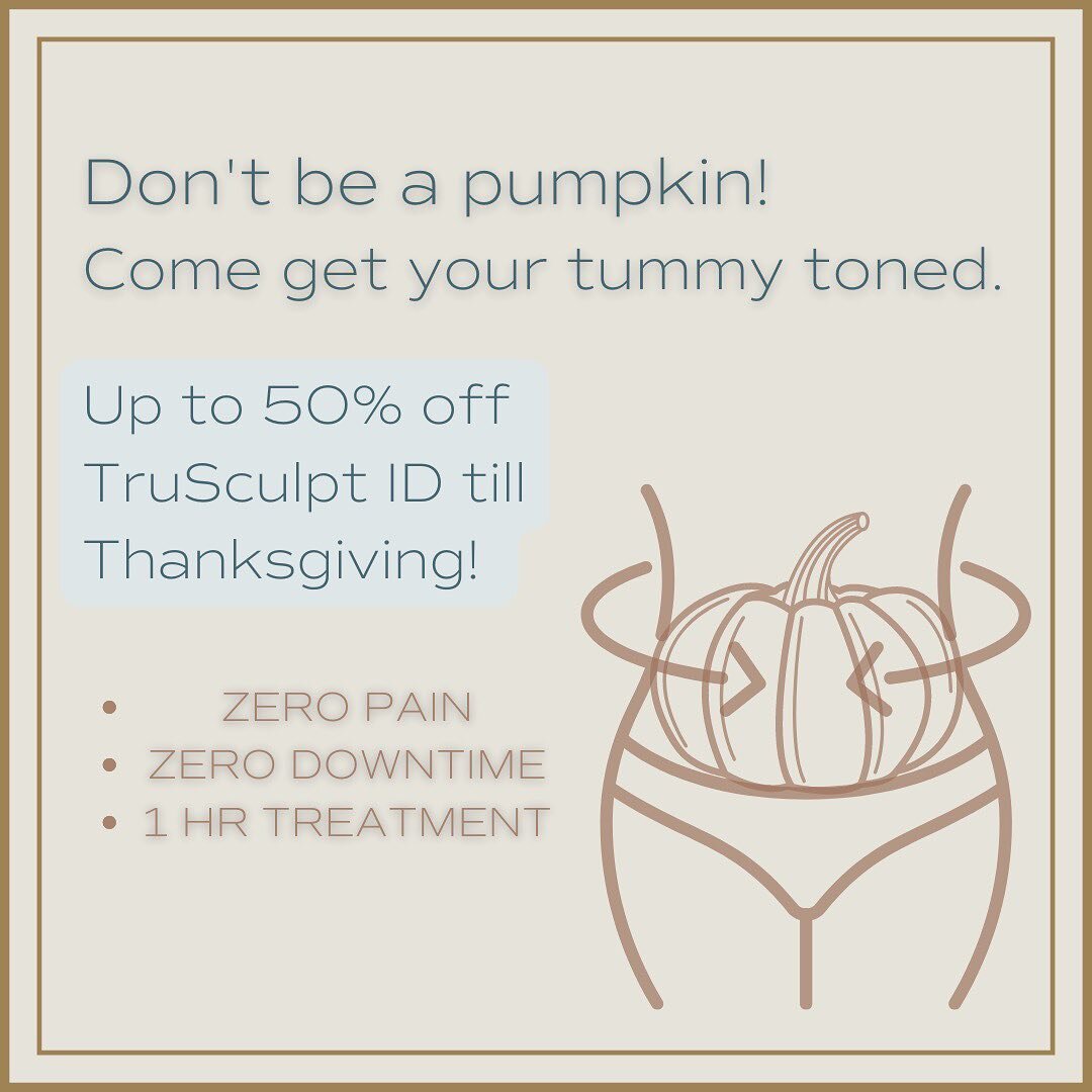 Safely sculpt those pesky spongy bits!&nbsp;&nbsp;
No freezing, no pain, and ZERO downtime!&nbsp;And up to HALF-OFF now until Thanksgiving!

How is it different?&nbsp;It uses Radio Frequency to first melt, then kills off an average of 24% per session