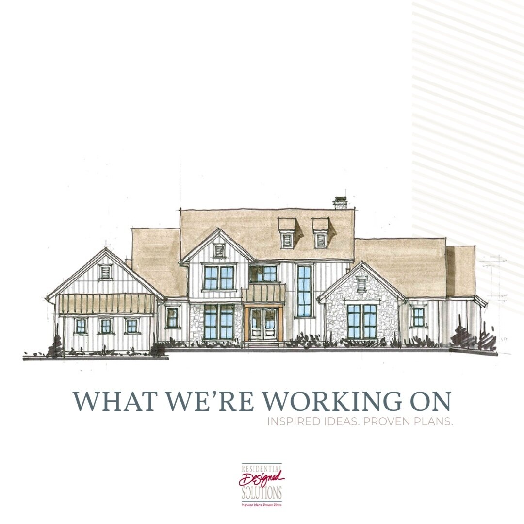 One of things we pride ourselves on is working as a team to guarantee our clients get exactly what they've been  dreaming of. @ghiloni_custom_builders has been part of the conversation from the very beginning of this contemporary farmhouse project. H