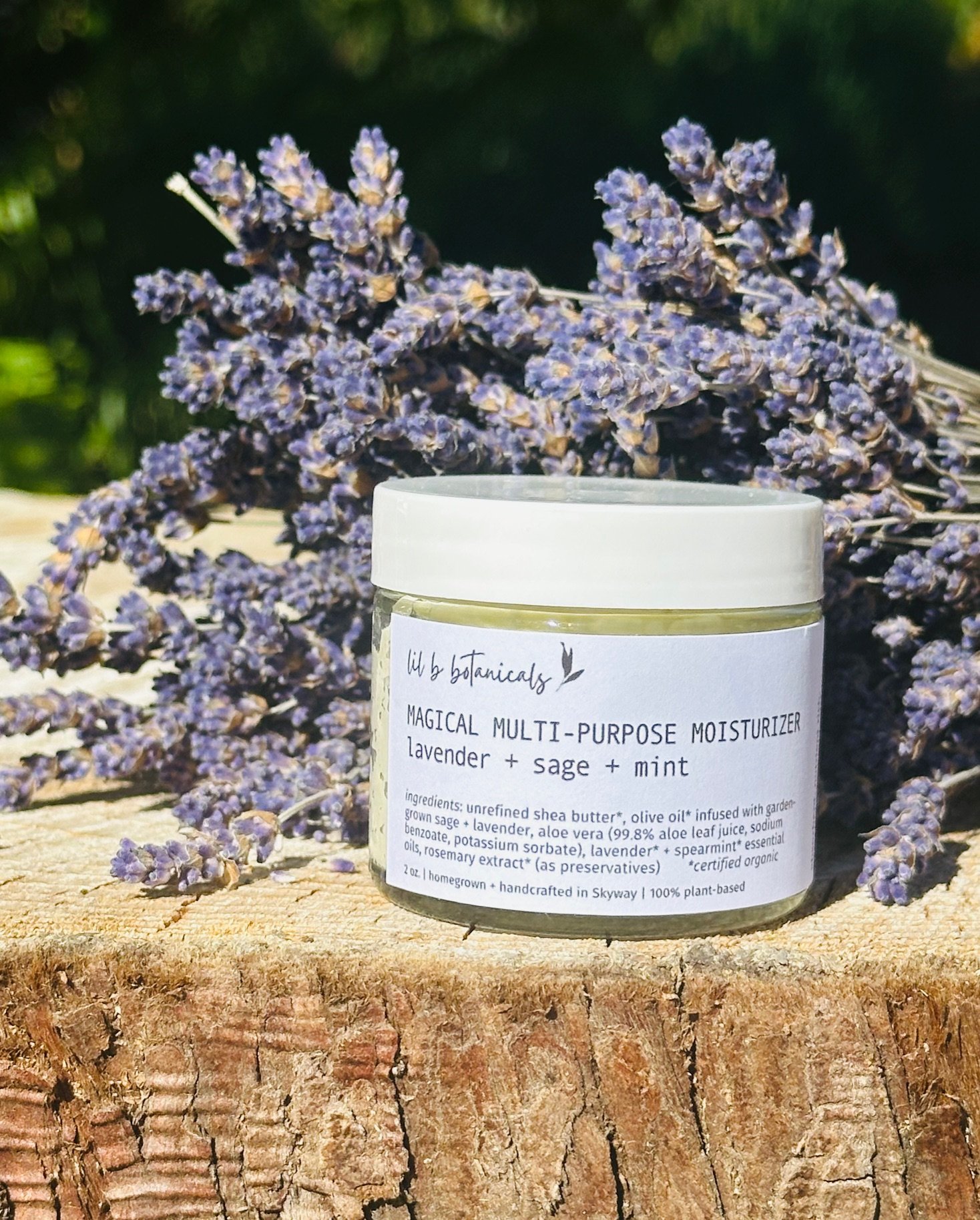 magical multi-purpose moisturizer | lavender + sage + mint | 2 oz.