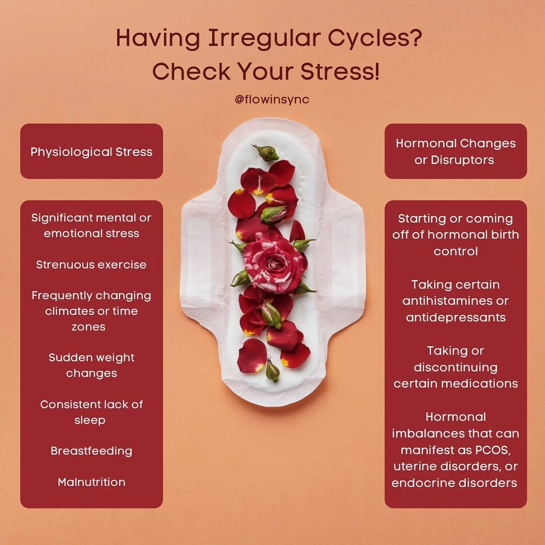 🌹 Whether your cycles have been irregular for the past few months or for several years, your body is trying to tell you something very important 🧐&hellip; that something&rsquo;s off.

Our cycles and our bodies at large communicate to us in real tim