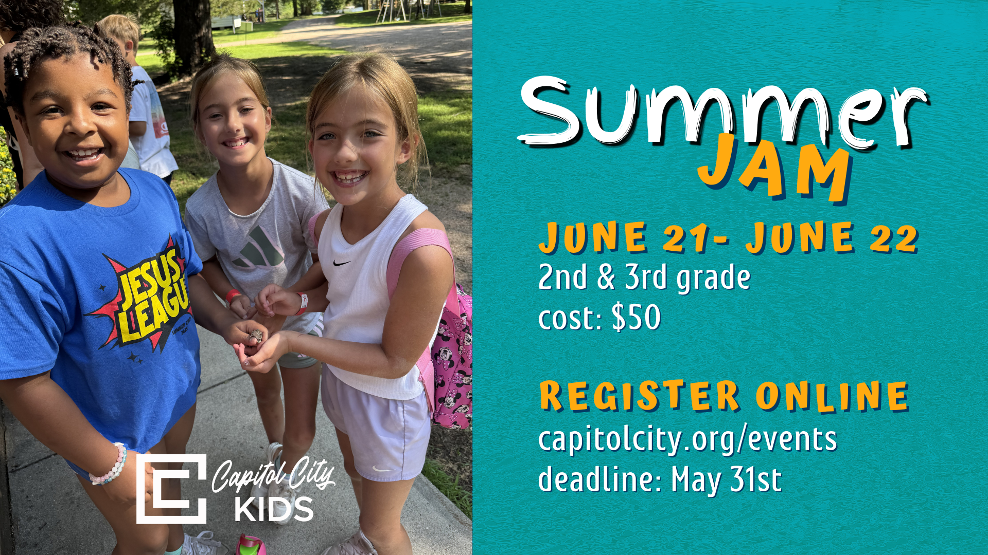 2nd-3rd Grade Summer JAM