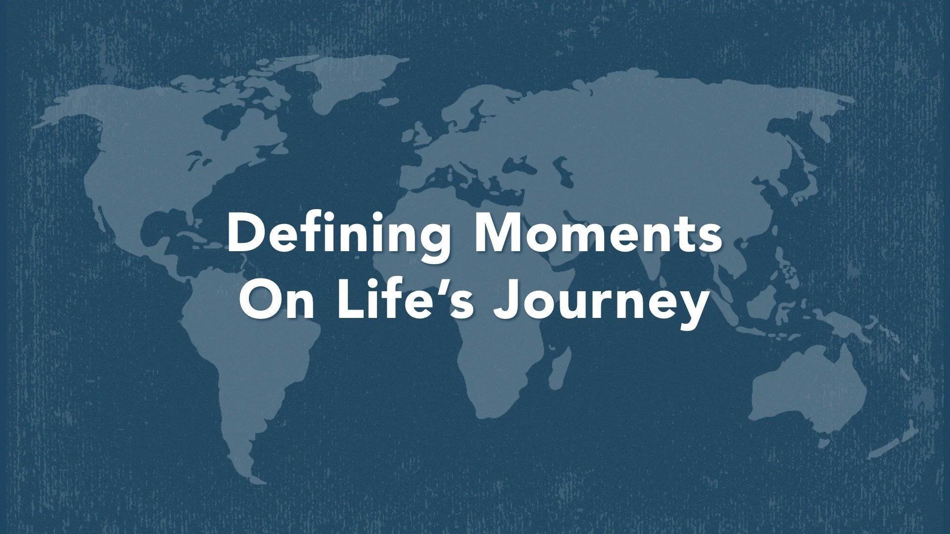 Defining Moments | Mission Sunday 2026