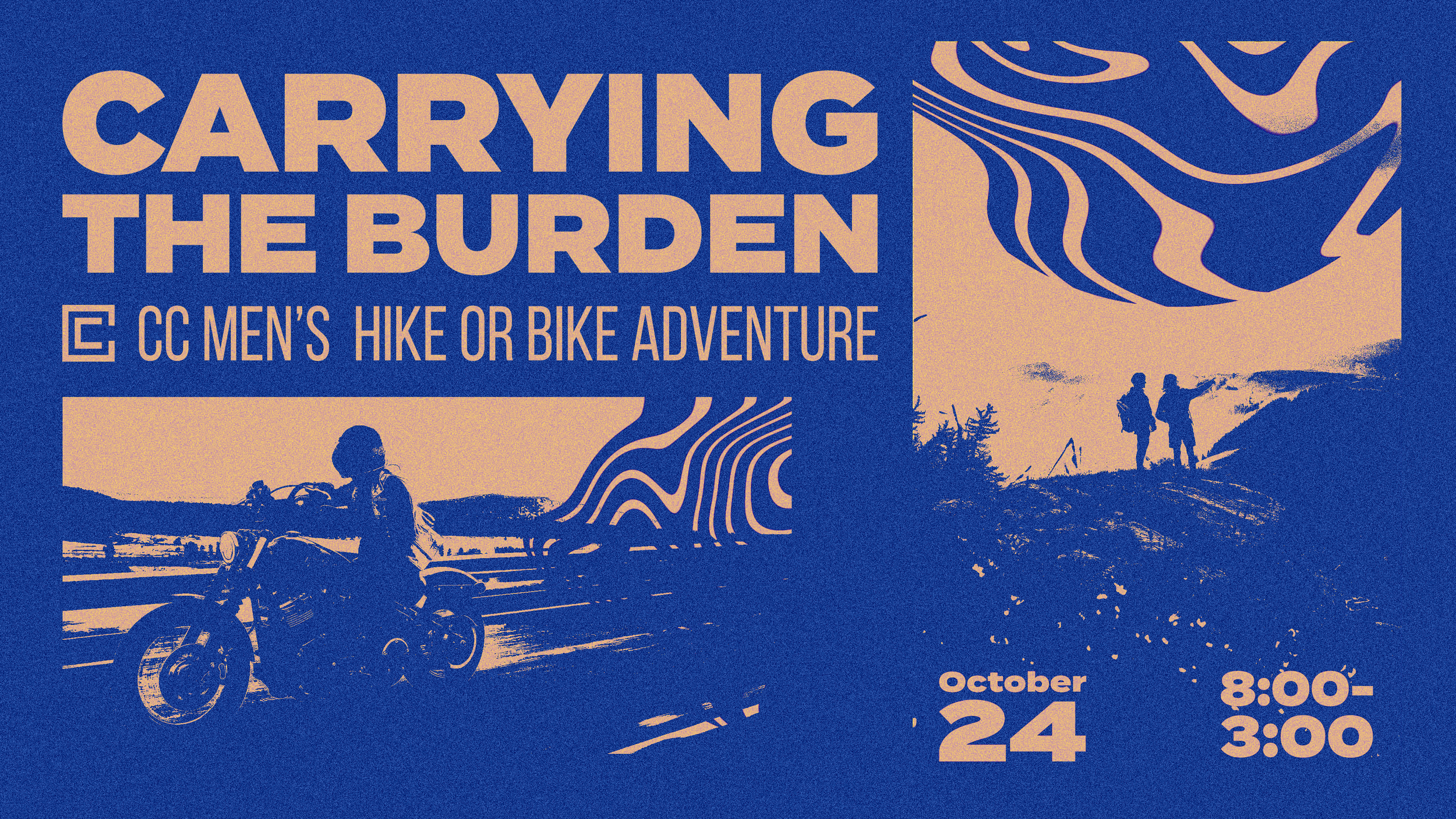 Carrying The Burden: CC Men’s Hike or Bike Adventure