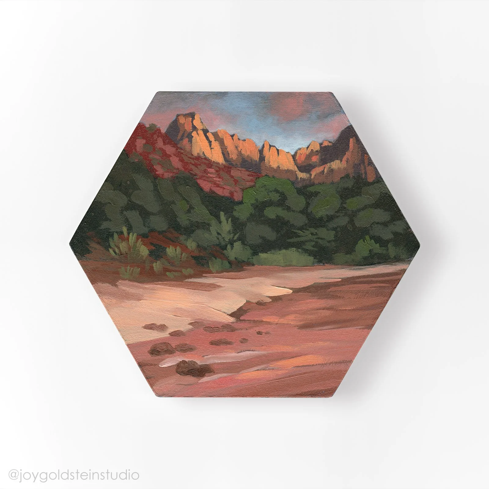 Virgin River 1, 5.75x5 inches, $48