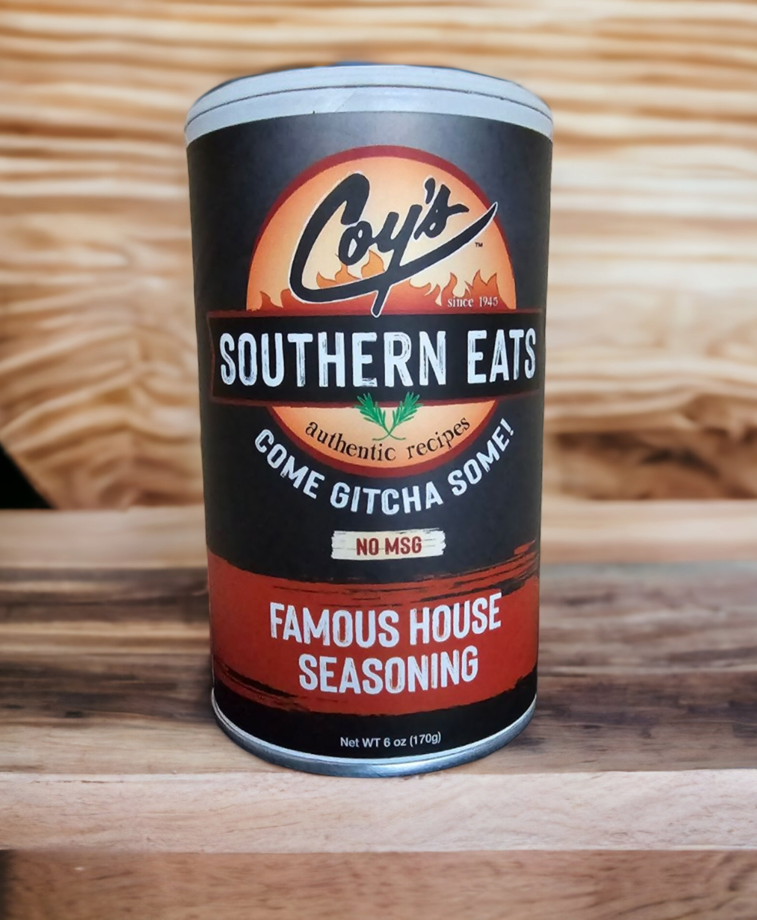 Coy's Southern Eats Famous House Seasoning 6 oz- All Purpose Seasoning, Size: 2.0 x 2.0 x 5.0