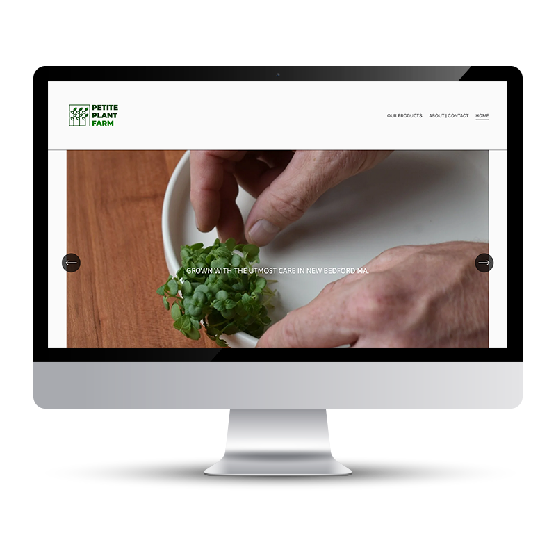 Petite Plant Farm | Web Design, Photography