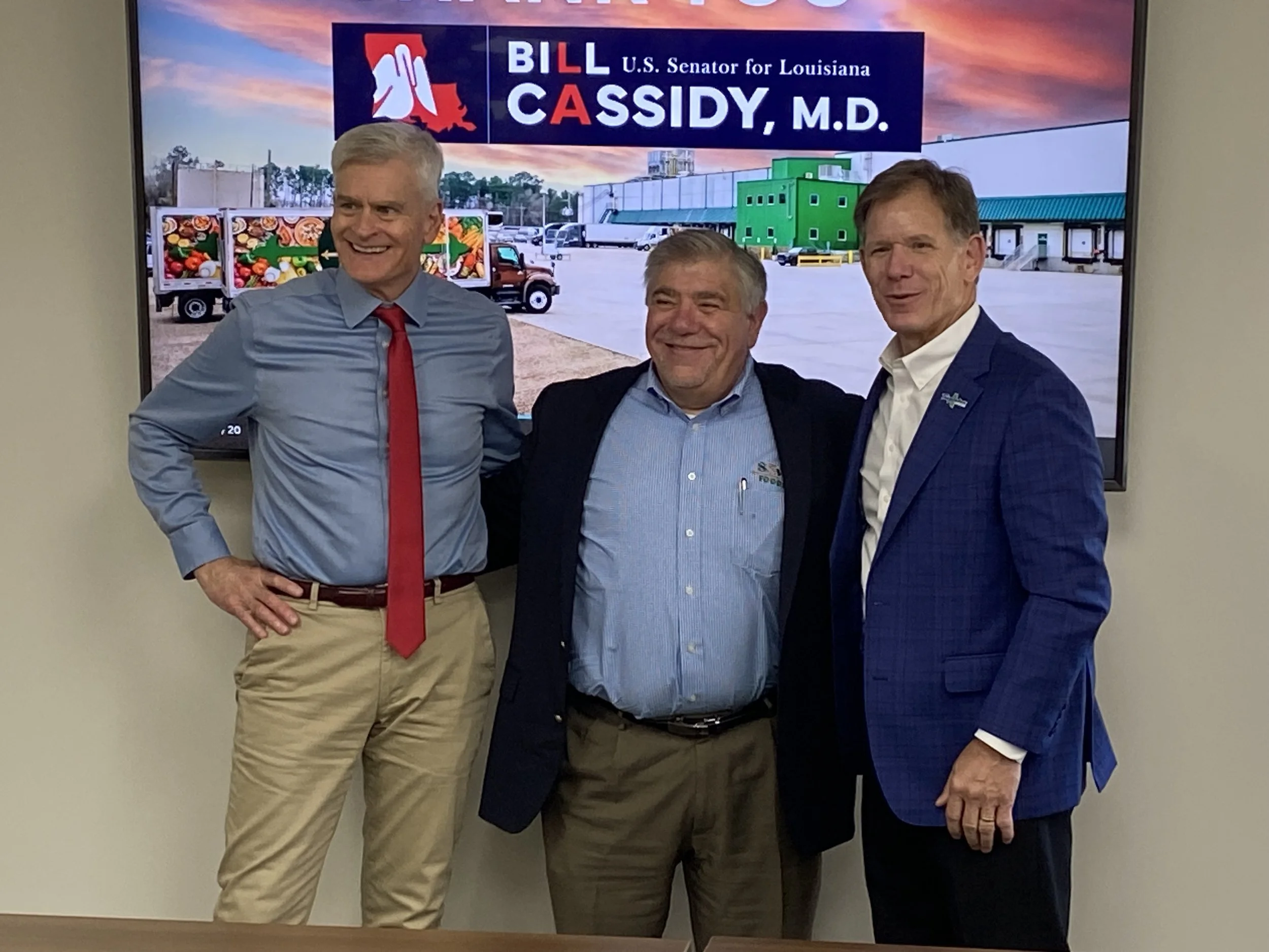 S&amp;W Foods Hosts U.S. Sen. Bill Cassidy and U.S. Rep. Julia Letlow at New Headquarters