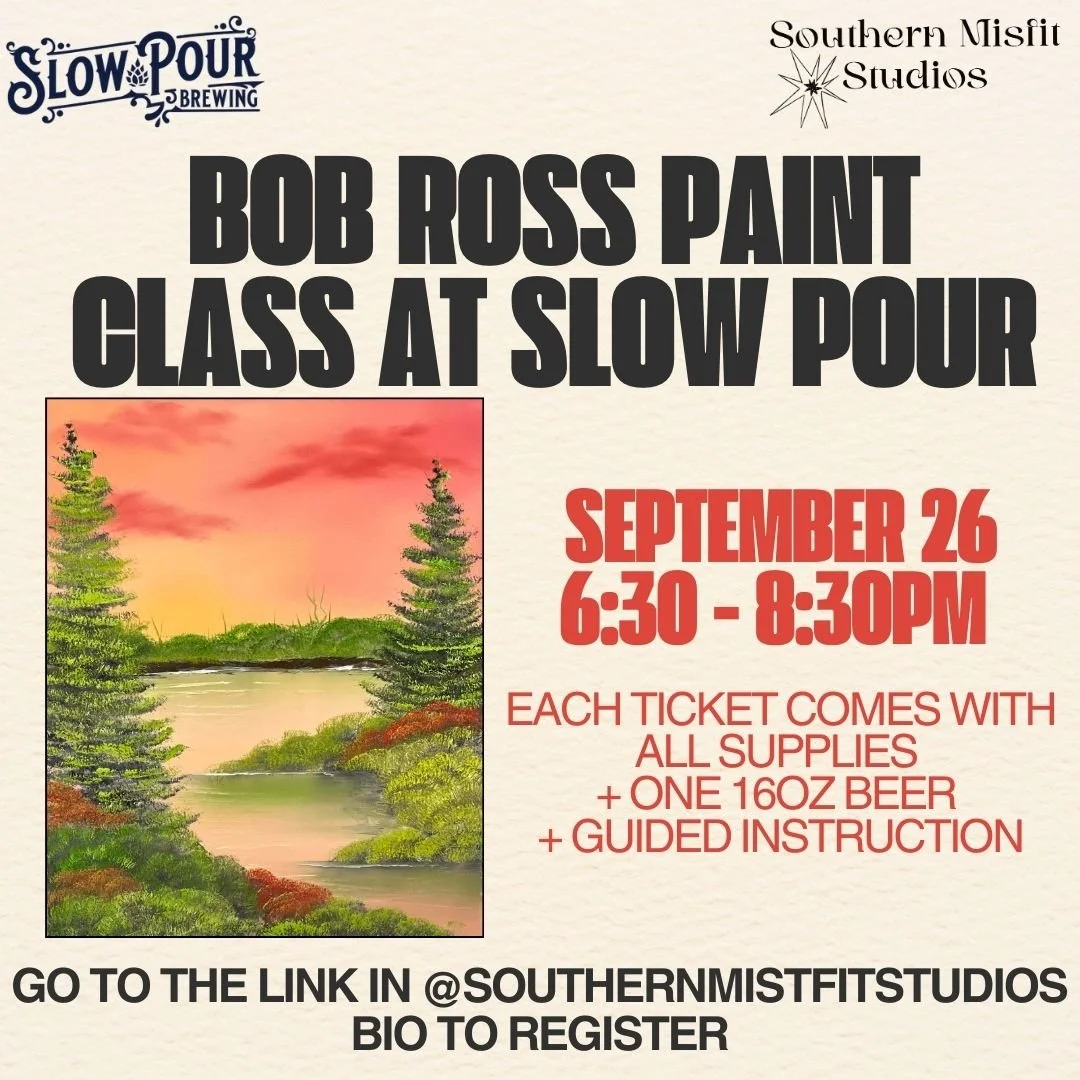 Bob Ross at Slow Pour