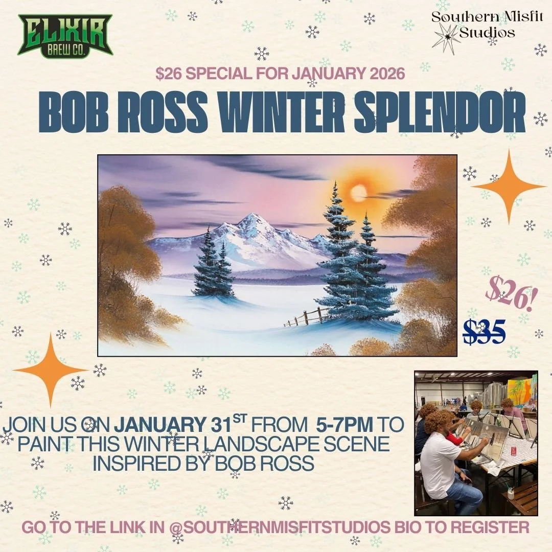 Bob Ross Winter Splendor 