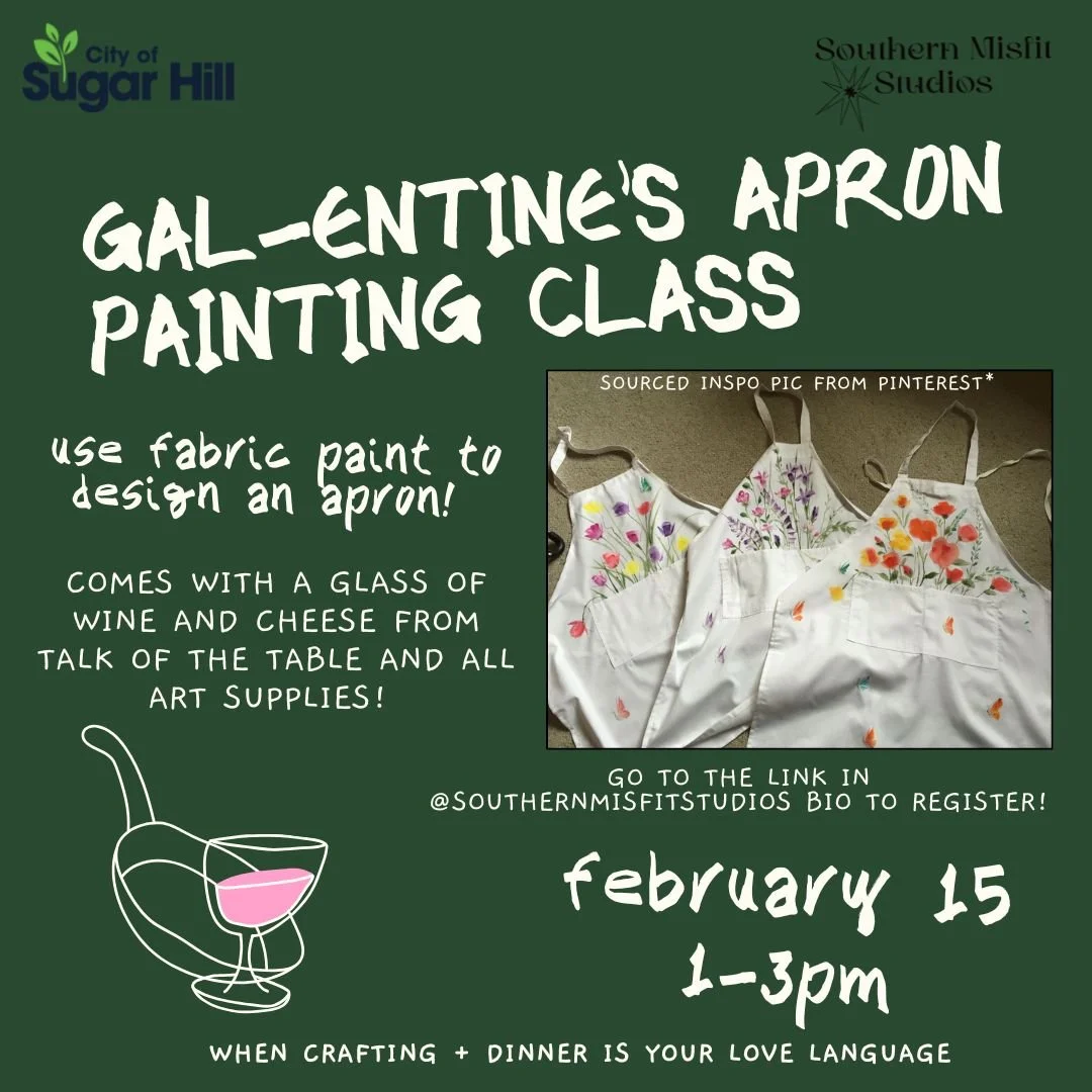 Gal-entine’s Apron Painting Class