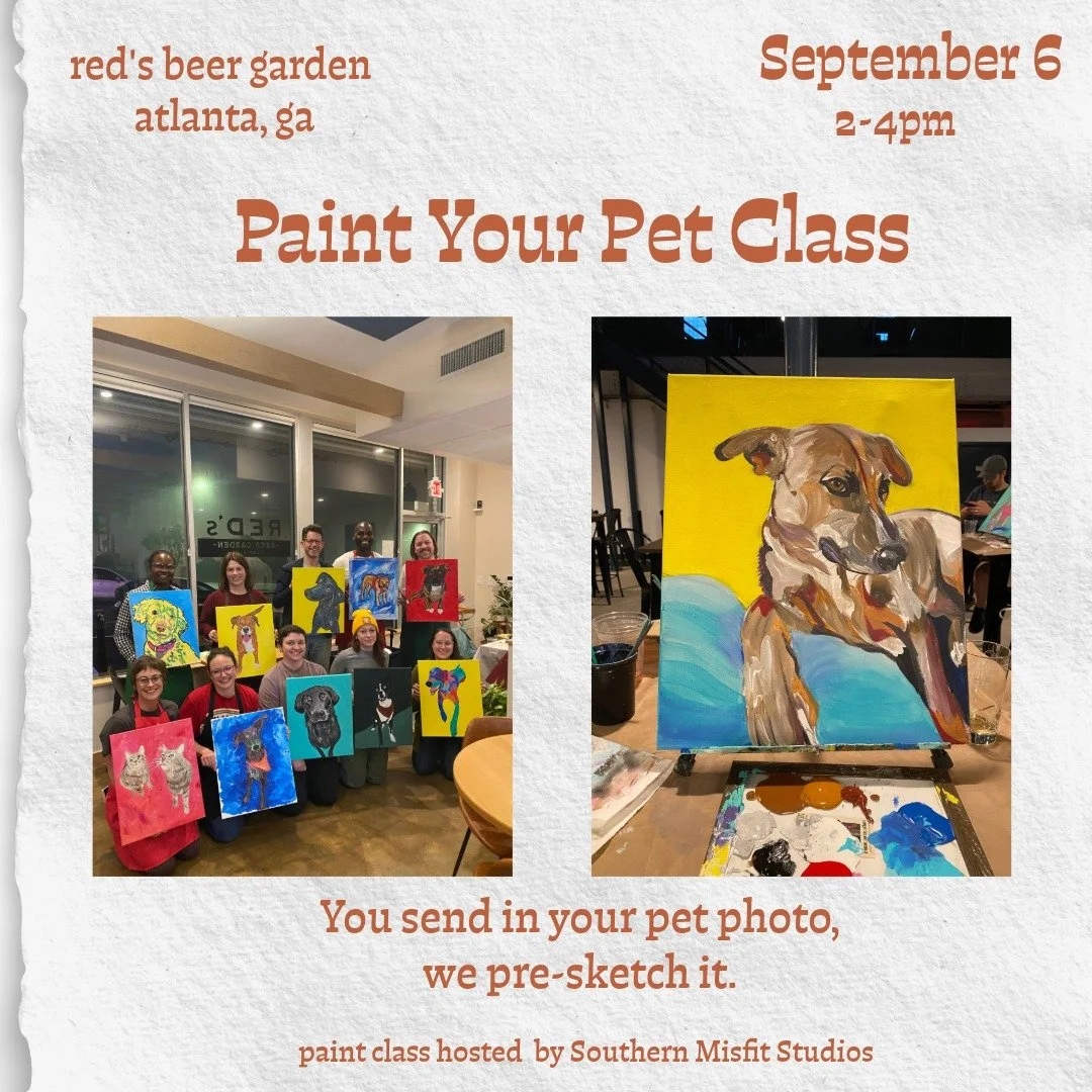 Paint Your Pet at Red’s