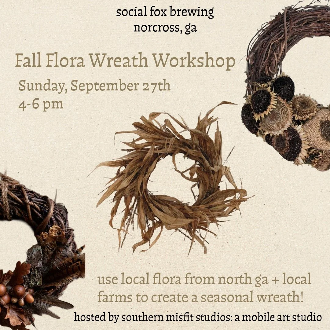 Fall Flora Wreath Workshop