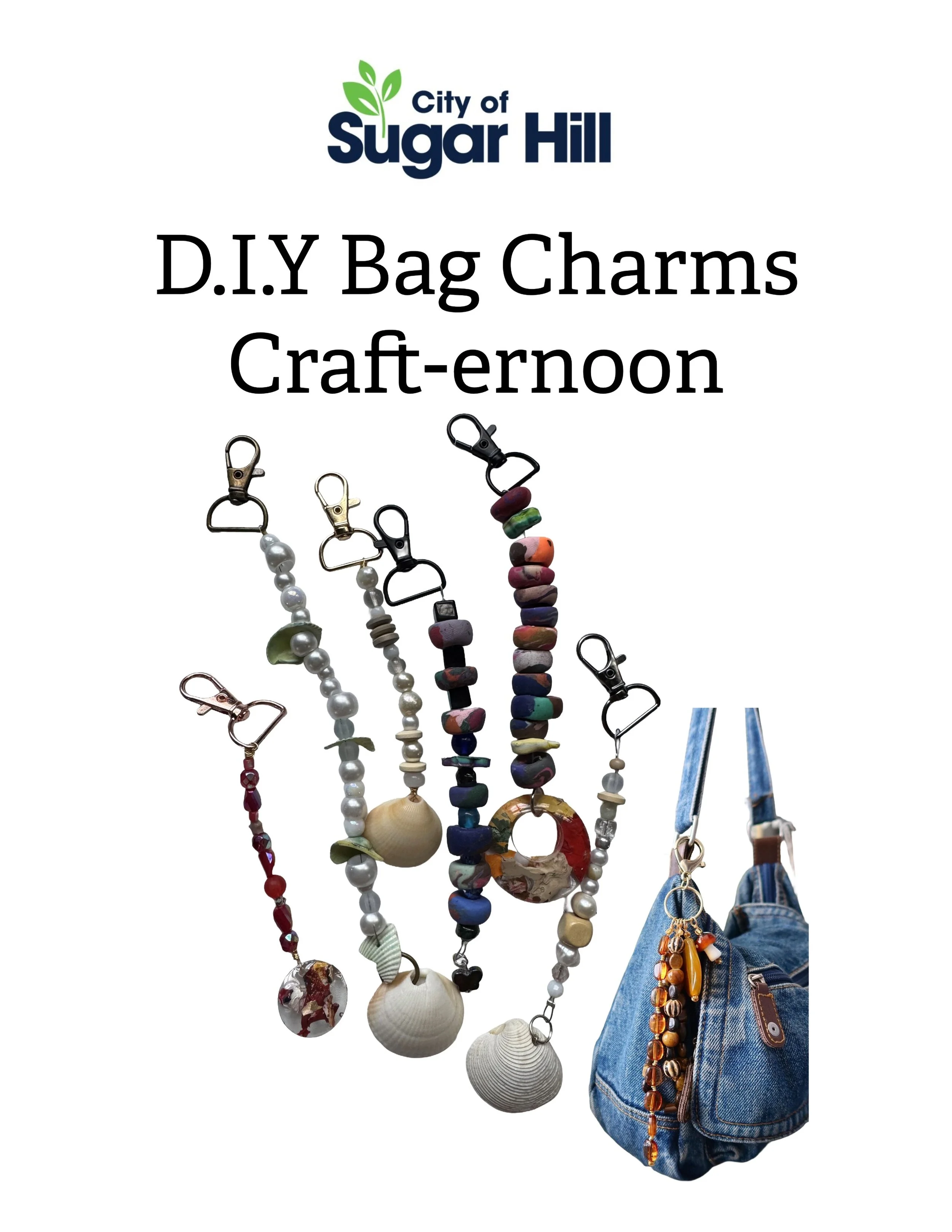 Bag Charms Craft-ernoon - 4/25 @ Sugar Hill Museum