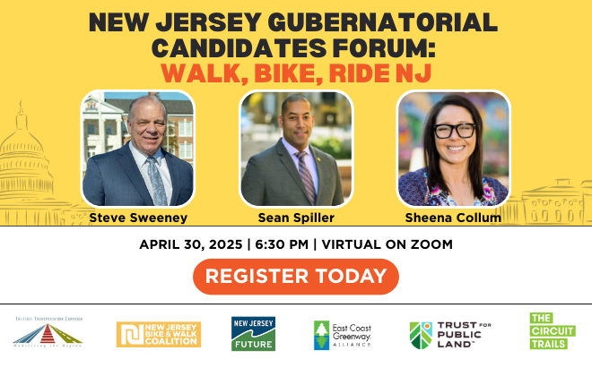 Walk, Bike, Ride NJ Gubernatorial Forum