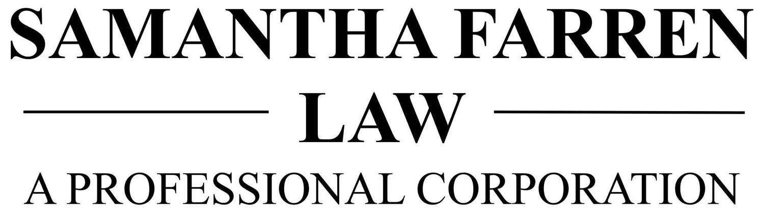 SAMANTHA FARREN LAW, A PROFESSIONAL CORPORATION