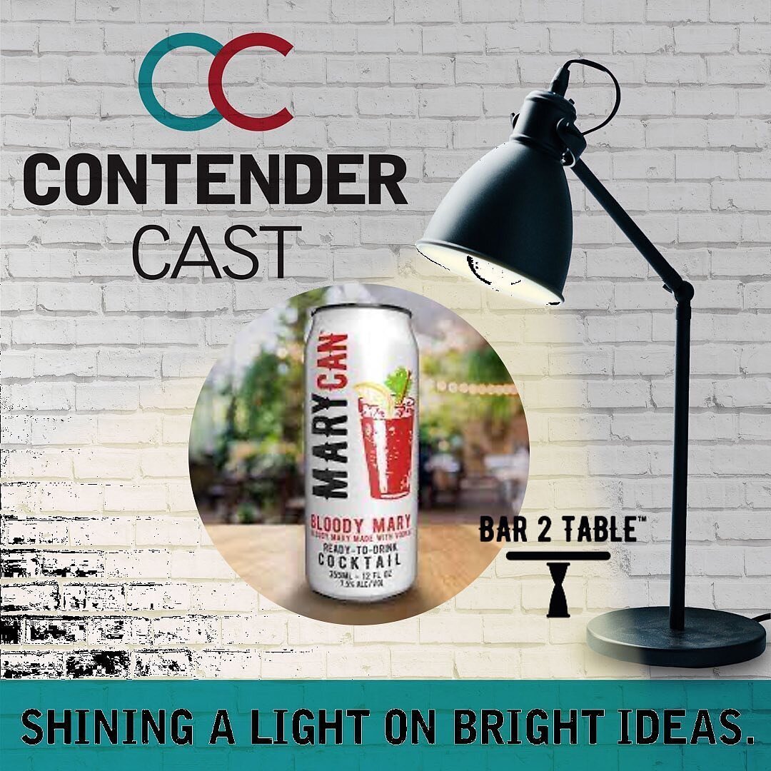 Listen to Bar2Table founder Charlton Gronlund talk about our delicous ready-to-drink canned Bloody Mary, otherwise known as MaryCan, on ContenderCast!

Posted @withregram &bull; @contendercast BAR2TABLE :: PREMIUM CANNED COCKTAILS. What do you do whe
