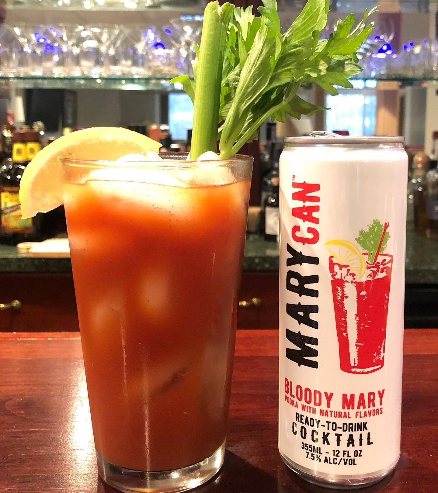 Want to know what goes great with the NFL Playoffs? MaryCan canned Bloody Marys! Just shake it, pour over ice and enjoy. Top it with your favorite garnishes or drink as is!

These ready to drink Bloody Marys are made with real vodka and all natural i