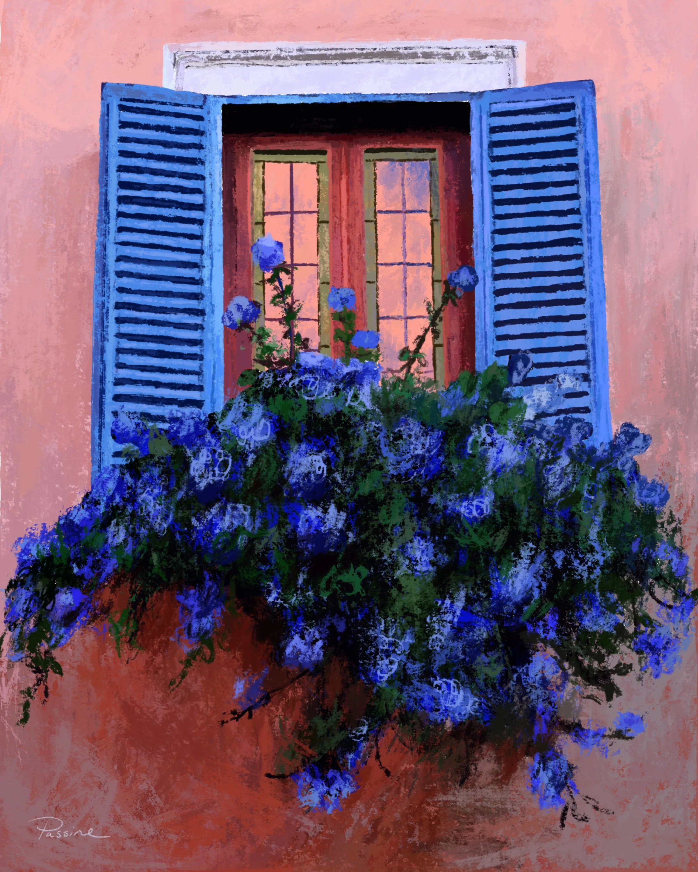 Painted Blue