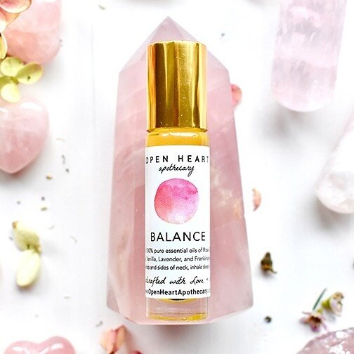 💖 15% off Valentine faves now through 2/10 on Etsy. Aromatherapy to inspire self-love, nourish emotional, and heal your heart. 💓&nbsp;&nbsp;Shop the Balance roll-on, Love Crystal Mist, and Lavender roll-on via our Etsy shop link in our profile.