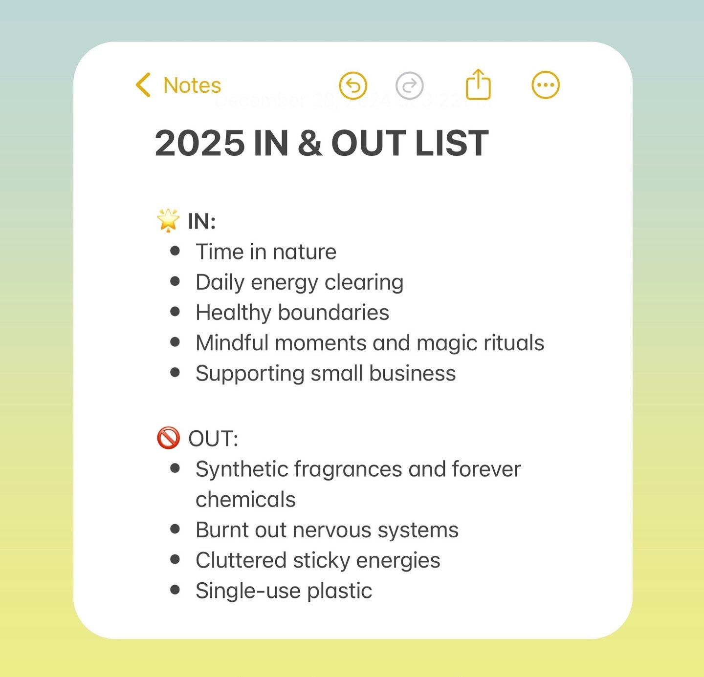 Do you have a word or intention you want to set for 2025? ✨ 
We love regularly clearing energy to start. Our Daily Sage spray is the ultimate clearing and revitalizing scent, reminiscent of burning sage without the smoke. 100% pure essential oils and