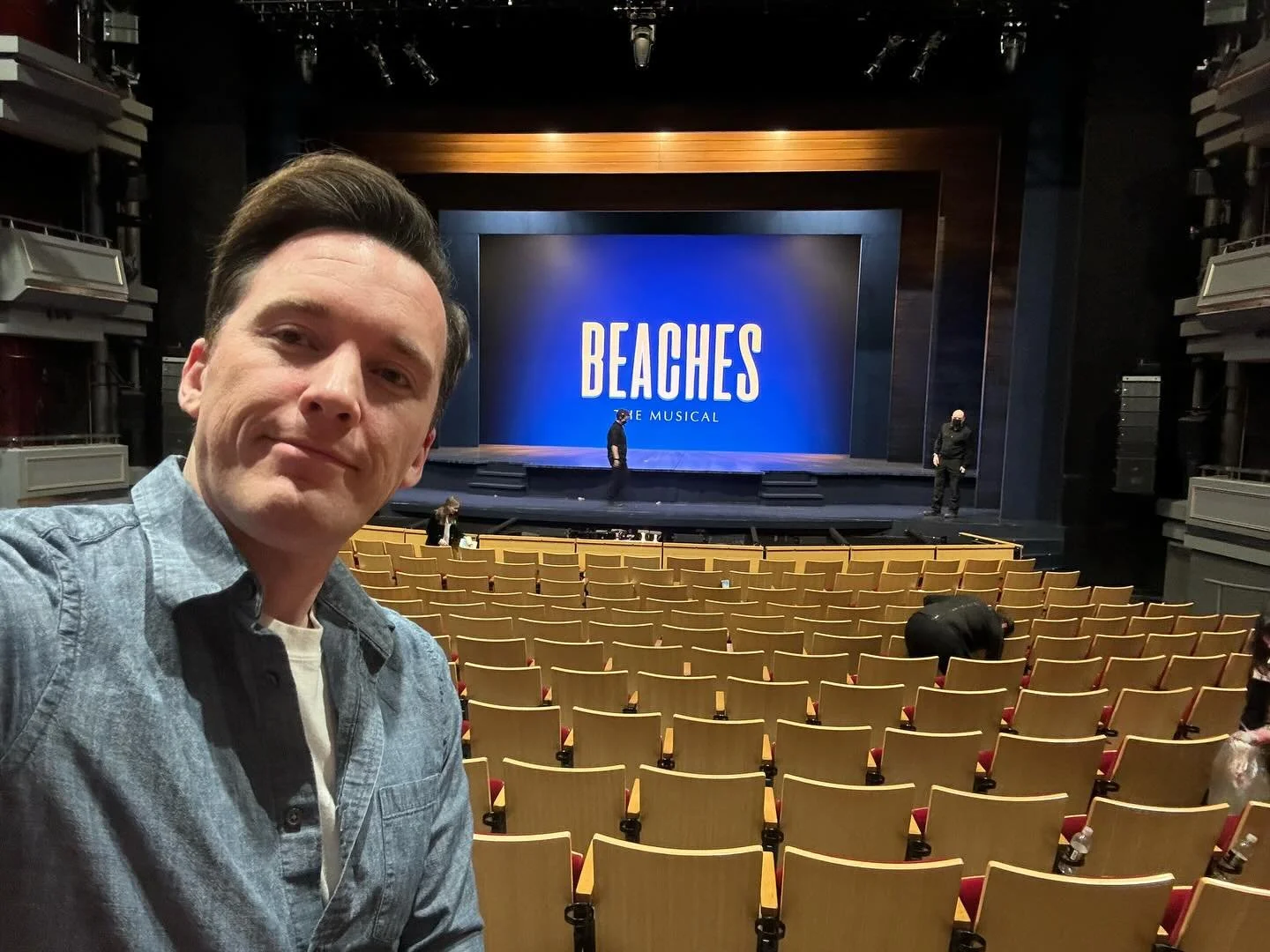 Had the incredible opportunity to observe the directing team of Lonny Price and Matt Cowart from the last few day in the rehearsal hall, through tech, to opening night of the international premiere of &ldquo;Beaches&rdquo; @theatrecalgary! 🙌 Witness