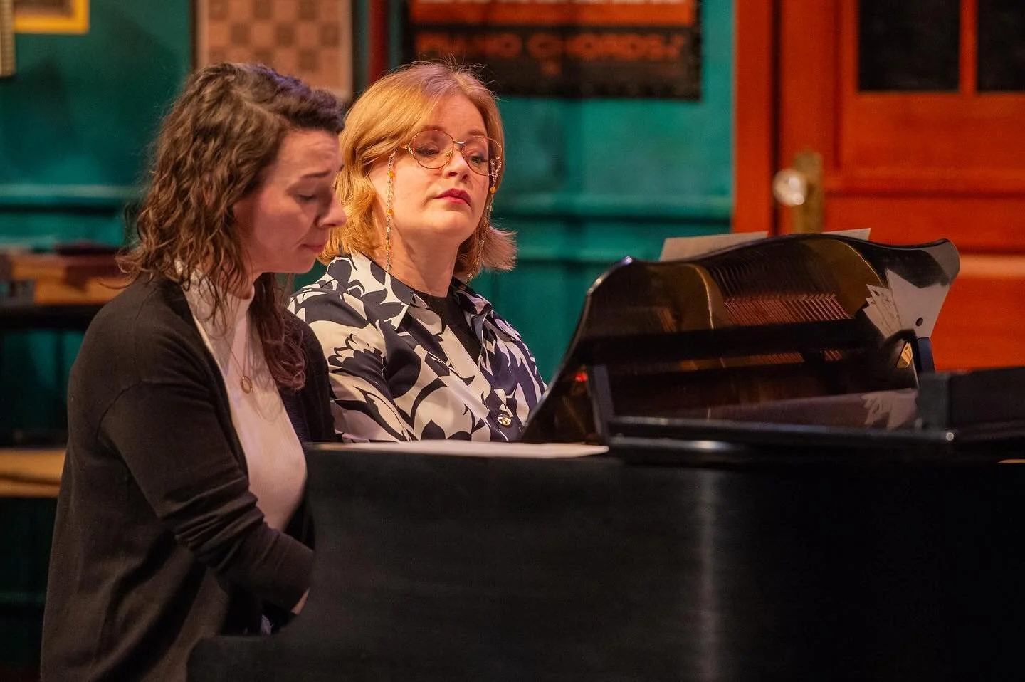 #OpeningNight of The Piano Teacher @mtcwinnipeg. 

While I can&rsquo;t be there in person, I am sending a symphony of support to everyone over at the warehouse!
Merde.

&bull;&bull;&bull; &bull;&bull;&bull; &bull;&bull;&bull;

Gwendolyn Collins as Er