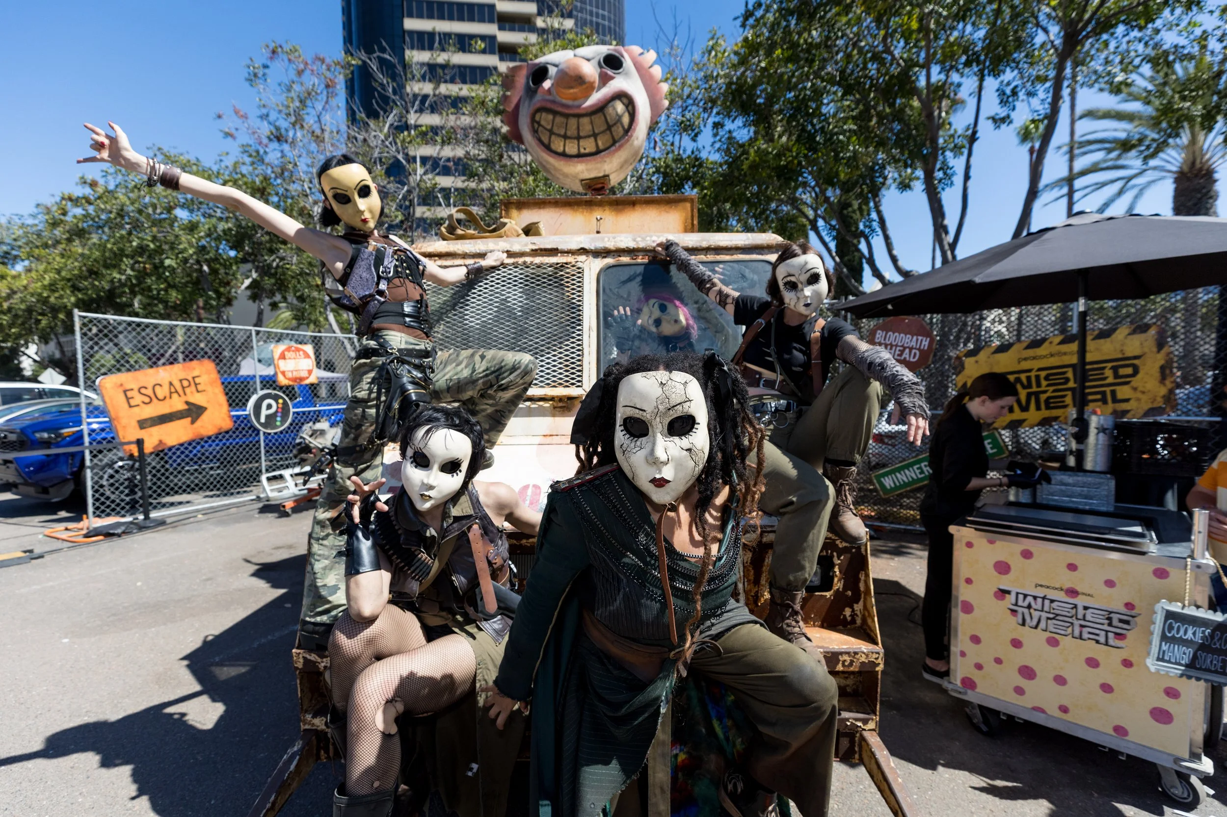 Peacock x Twisted Metal x San Diego Comic-Con