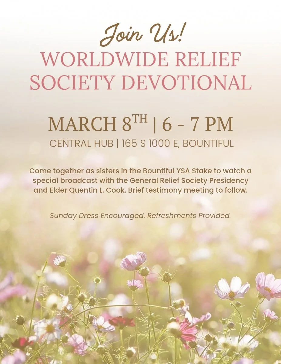 Worldwide Relief Society Devotional