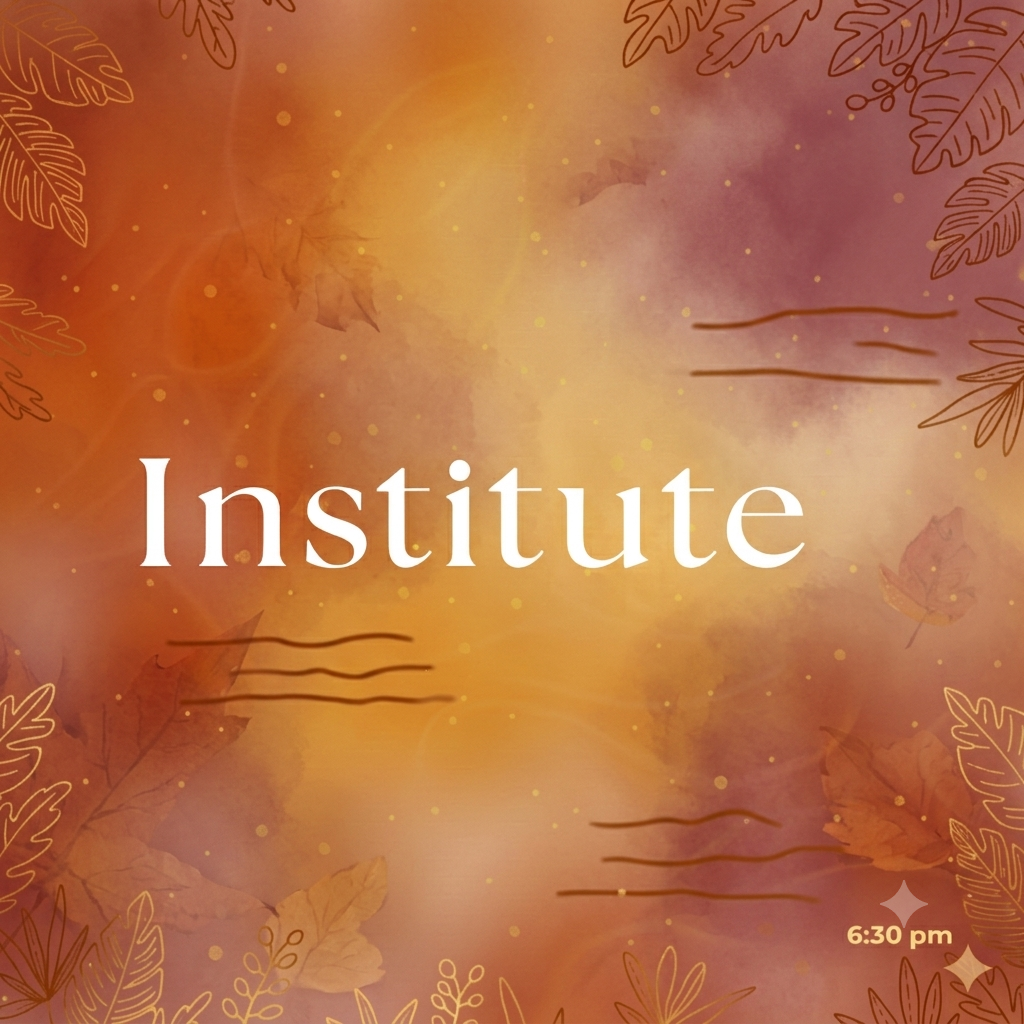 Fall Institute Classes