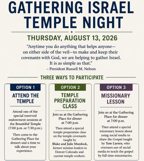 Gathering Israel Temple Night