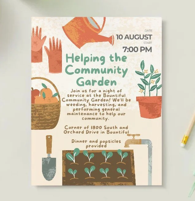 Helping the Community Garden