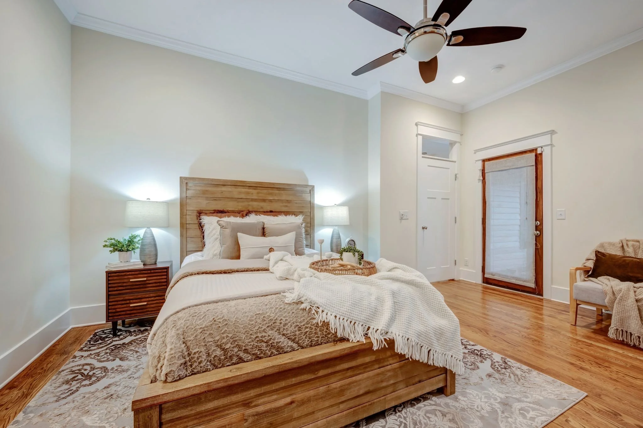 Staged Bedroom