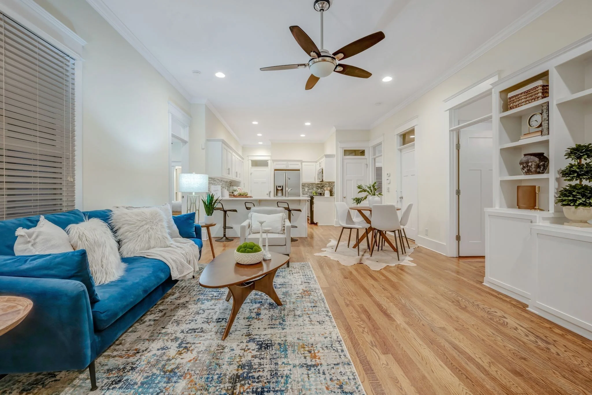 Staged Livingroom - Nashville Real Estate Rockstars