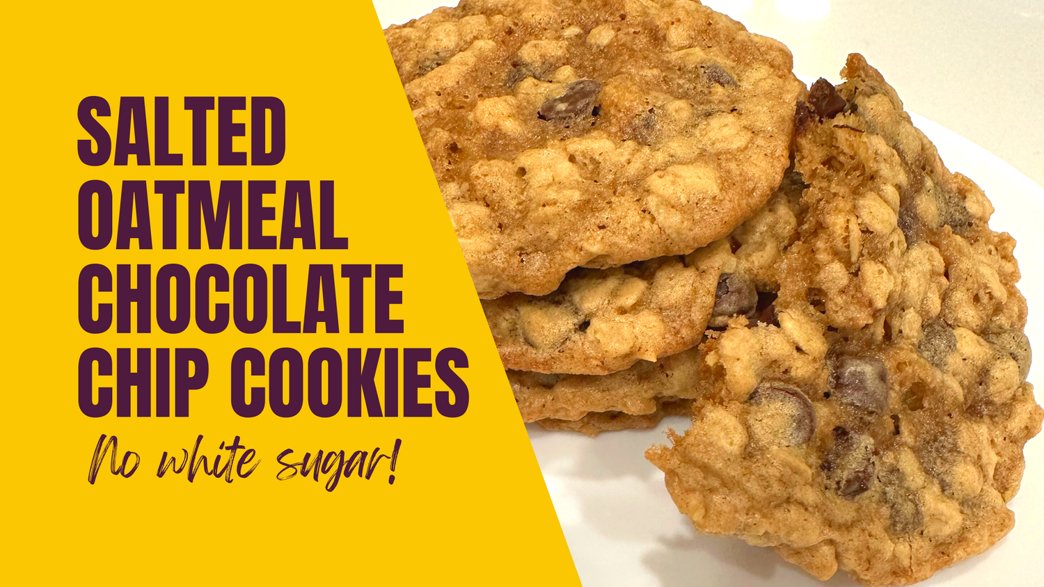 Salted Oatmeal Chocolate Chip Cookies — Products