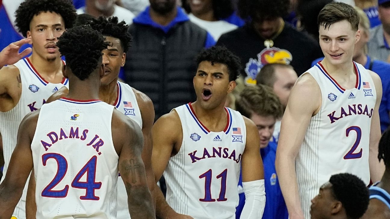 Kansas win the NCAA tournament