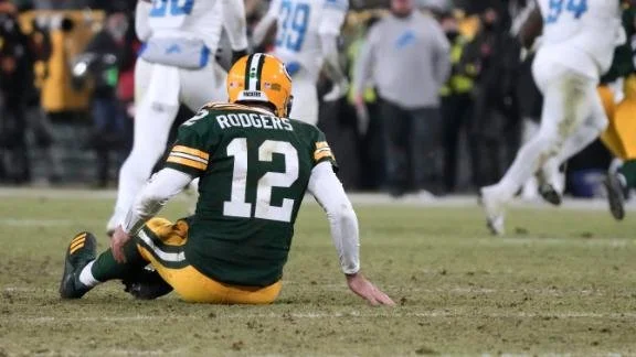 Packers fall to the lions, eliminated from playoffs