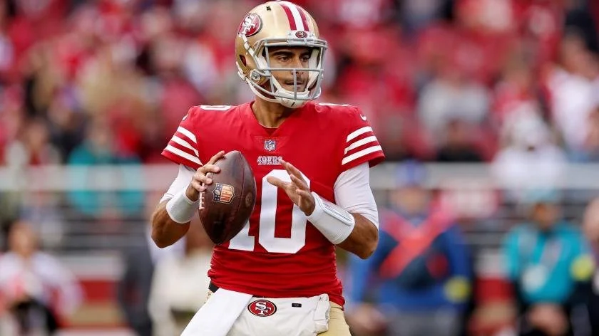Jimmy Garoppolo is happy to be back with Josh McDaniels in Las Vegas
