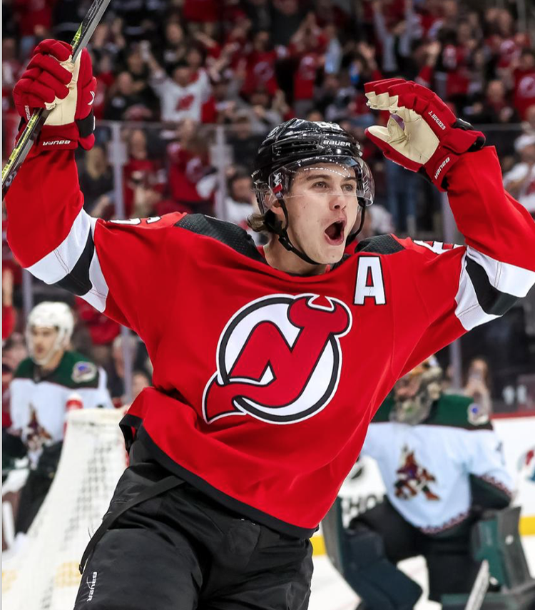 Devils star Jack Hughes on points record, Pride Night controversy,  brotherly love and more I The Rush