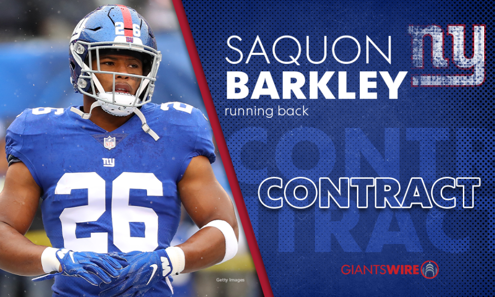 Saquon and His Contract Negotiations So Far