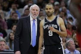 Gregg Popovich and Tony Parker Became The First Coach-Player Duo Inducted Into The Same Hall of Fame Class In NBA History