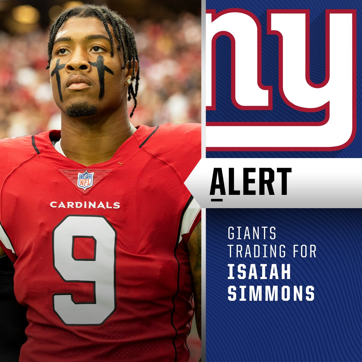Giants Trade for Isaiah Simmons